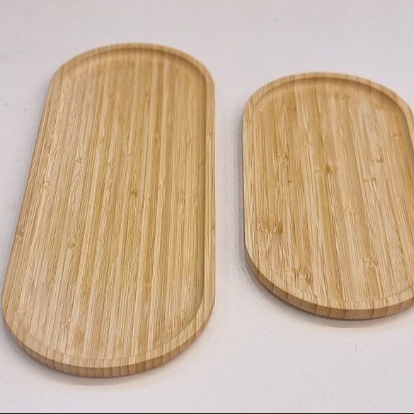 سینی بیضی بامبو