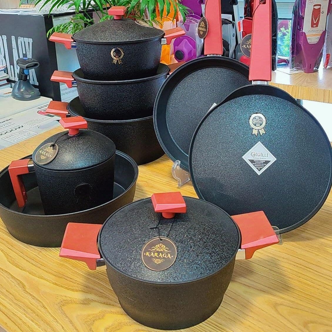 سرویس قابلمه گرانیتی 13 پارچه گیگلی ترکیه GIG ...