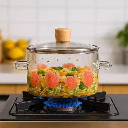 قابلمه پیرکس حرارت مستقیم وارداتی 1.800 سی سی ...