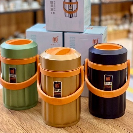 فلاکس غذا و لانچ باکس 3 طبقه european 2.3L